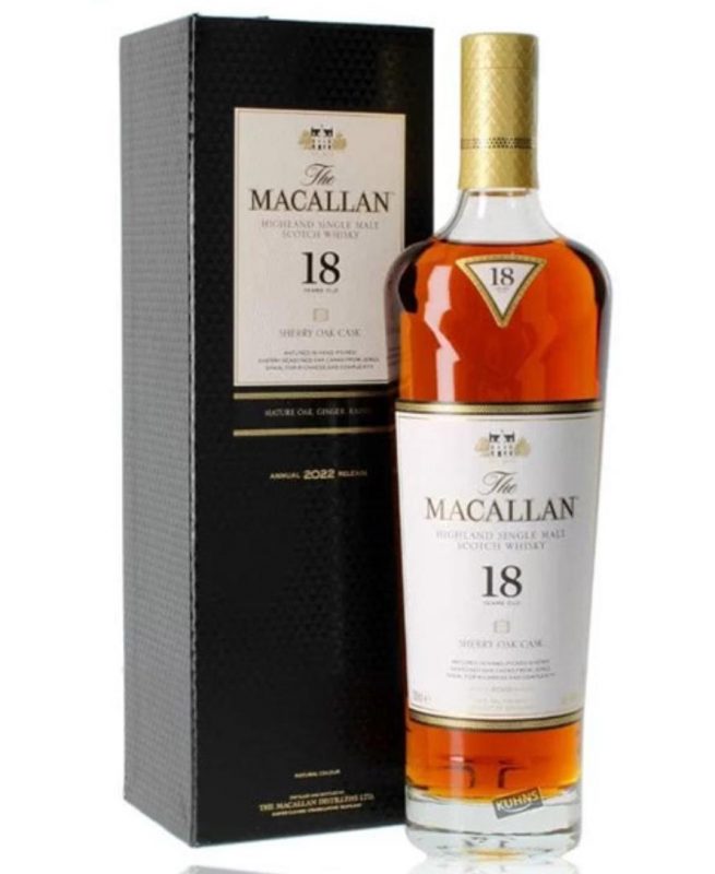 Rượu Macallan 18 năm
